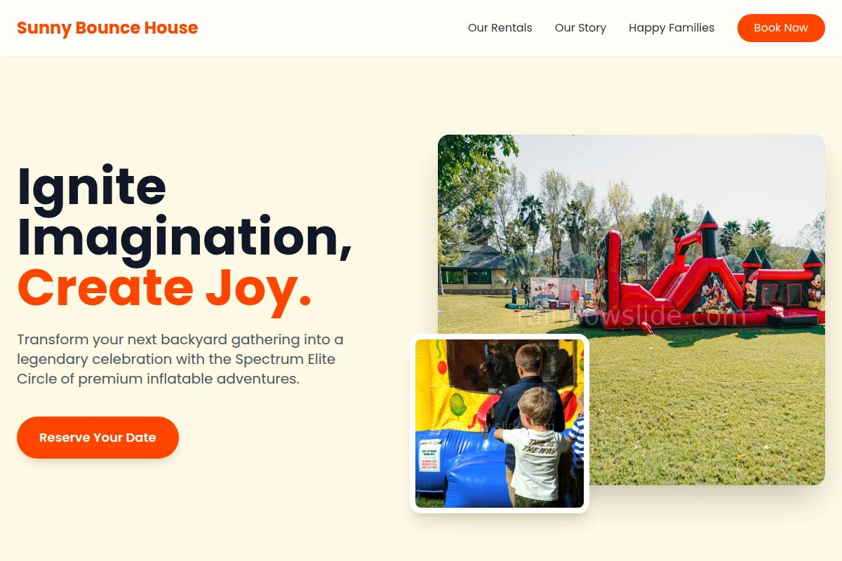 Sunny Bounce House