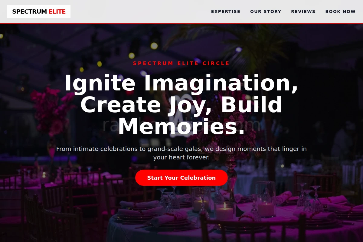 Vibrant Event Planning
