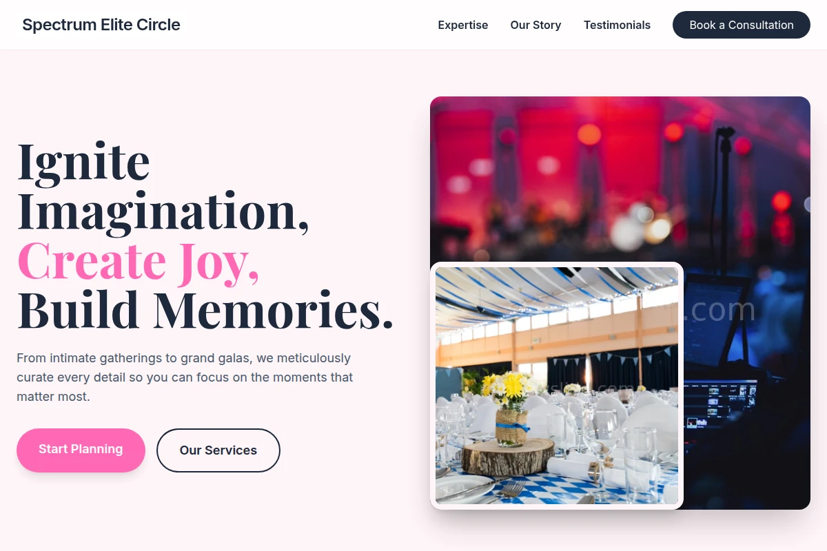 Happy Event Planning